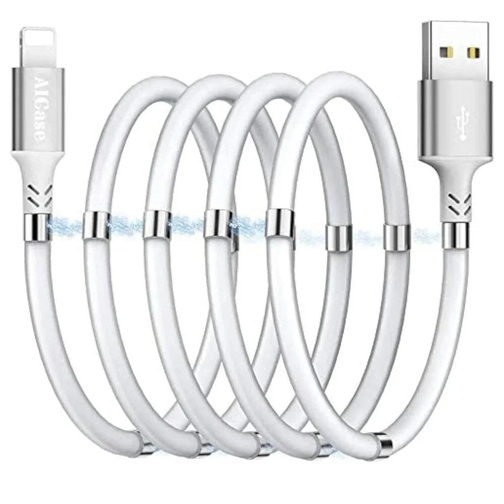 Magnetic USB Charging Cable Data Cord Charger for iPhone 14 13 12 11 Pro Max SE